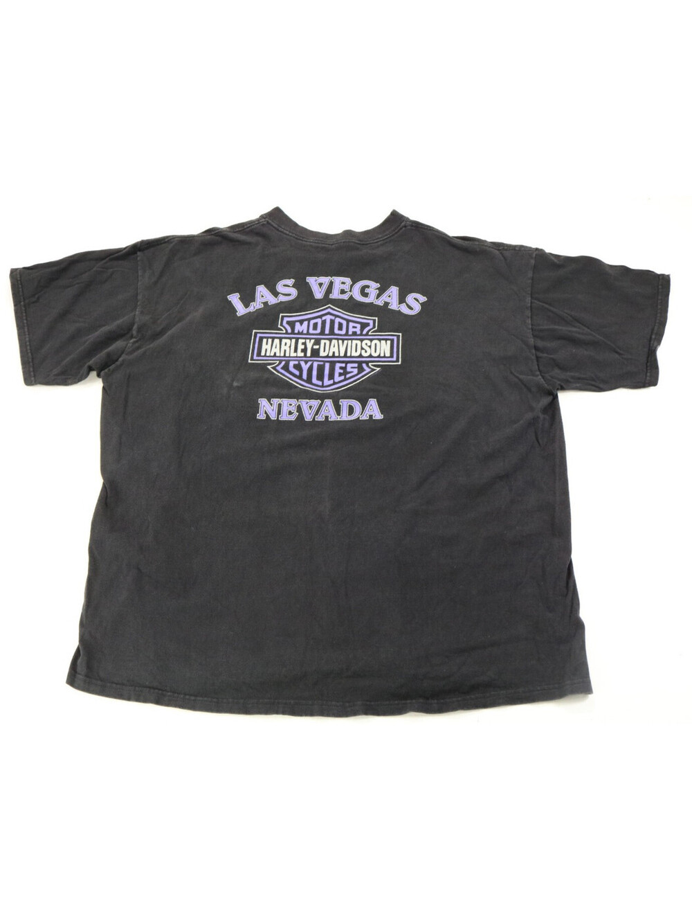 harley davidson short sleeve tee shirt 3XL black Las Vegas Legendary Eagle bar